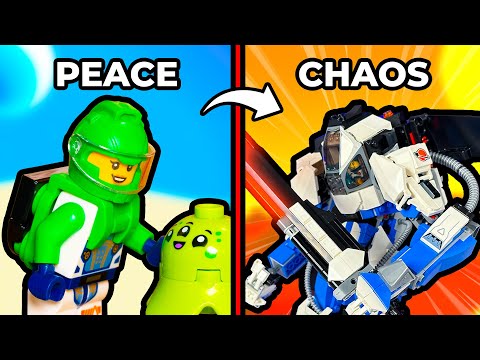 I Built a LEGO Space Civilization