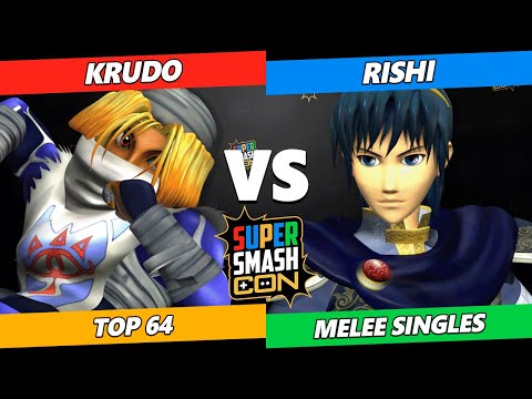 SSC 2022  - Krudo (Sheik) Vs. Rishi (Marth) Smash Melee Tournament