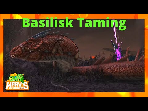 Ark How to Tame a Basilisk - Creature Features - Ark Genesis