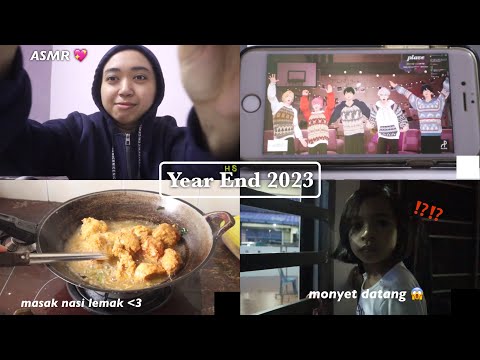MONYET SERANG RUMAH?!? | last vlog of 2023