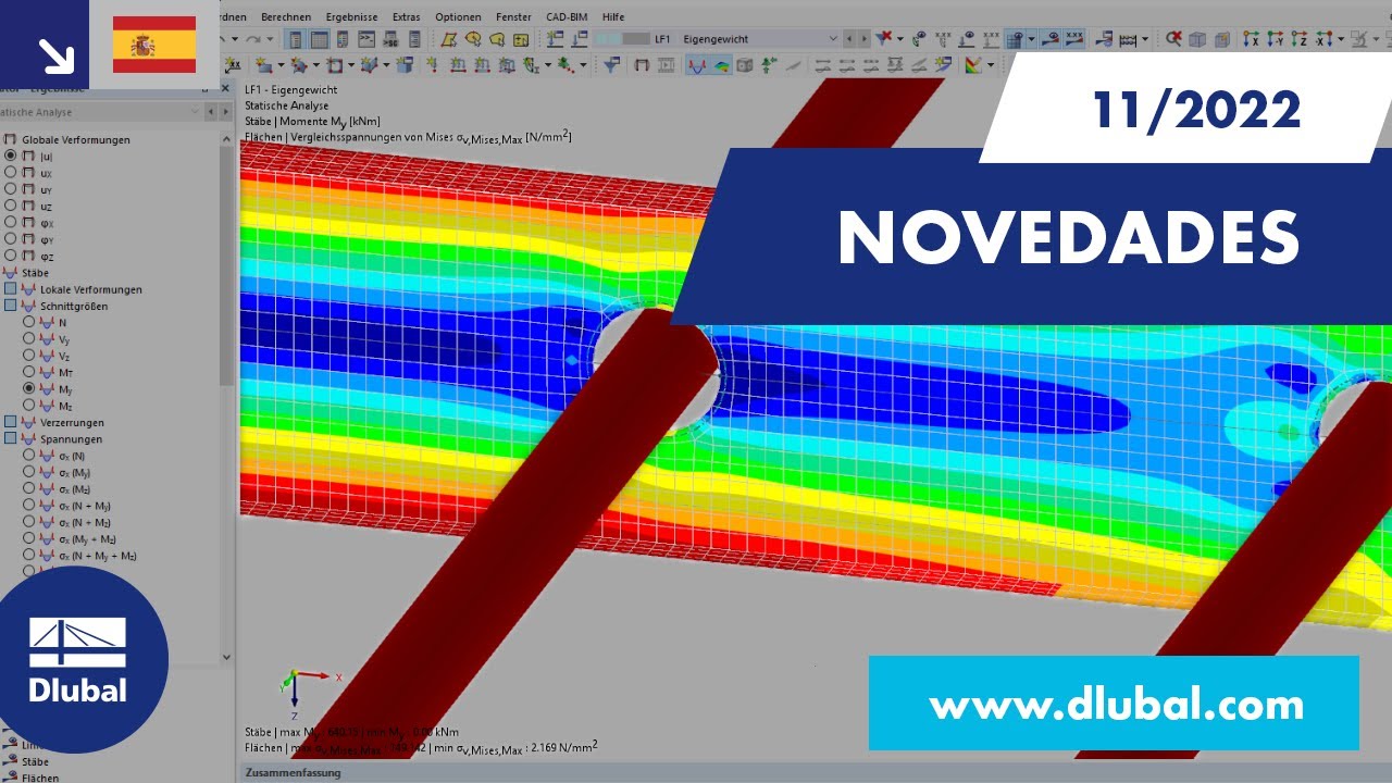 NOVEDADES | 11/2022 - ¿Qué novedades hay en RFEM 6 y RSTAB 9?