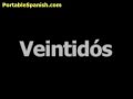 Spanish Word For Twenty Two Is Veintidós