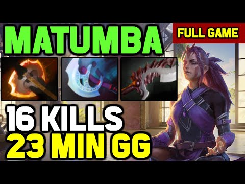 Matumbaman Antimage w/ Dendi Magnus Empower OWNAGE with 16 Kills 21k Damage
