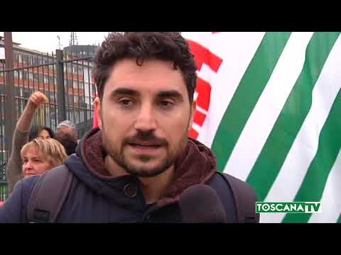 2018-04-11 FIRENZE - PROTESTA LAVORATORI MALO DAVANTI PALAZZO GIUSTIZIA