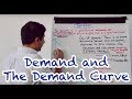 Y1 3) Demand and the Demand Curve