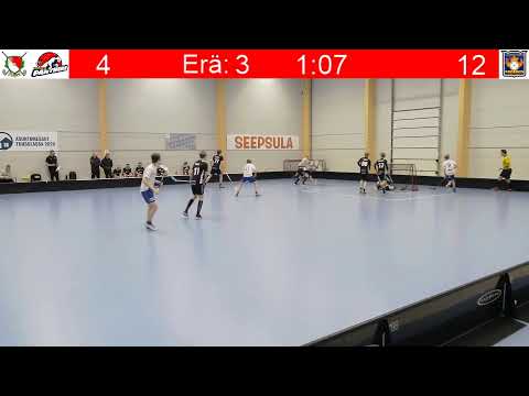 TuSBy/Panthers vs Nibacos - C1 poikien divisioonan runkosarjapeli 17.11.19