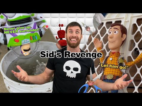 Sid finds Woody as an adult (and makes him talk!)