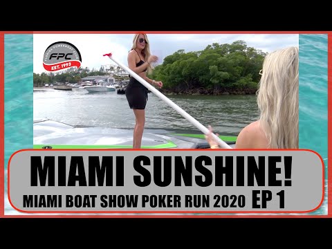 Miami Boat Show Poker Run 2020 - Episode 1