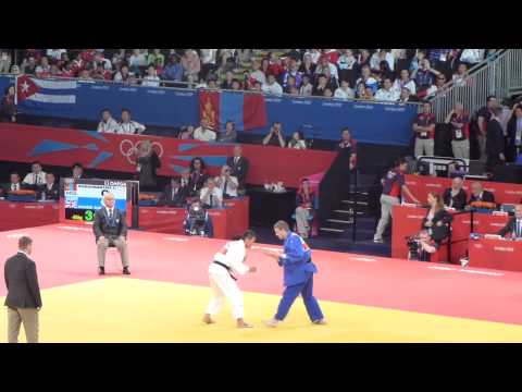 Khashbaataryn Tsagaanbaatar (MGL) vs Colin Oates (GBR) - Judoka (Judo) - London 2012 Olympic Games