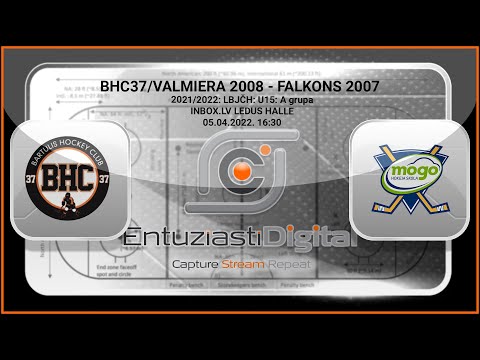 2021/2022: LBJČH: U15A: BHC37/Valmiera 2008 - FALKONS 2007