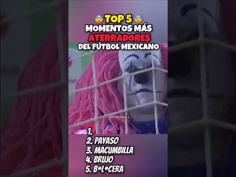 MOMENTOS MÁS ATERRADORES DEL FÚTBOL MEXICANO😨