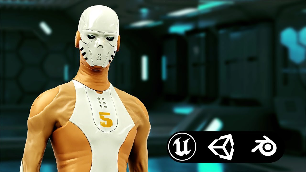 Rob-Mecha F Auto-Rig Pro Rigged For Mixamo Unreal Engine Unity 3D Model