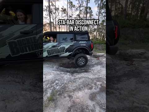 See how the Sta-Bar disconnect works on the Ford Bronco #ford #fordbronco #bronco