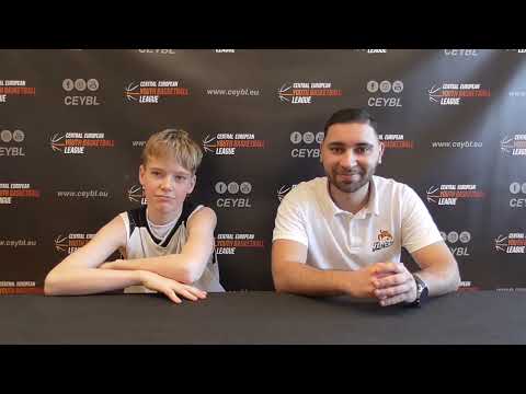 CEYBL U14 - Press conference, 5.2.2023, ADFORS Basket Litomyšl - Tigers České Budějovice