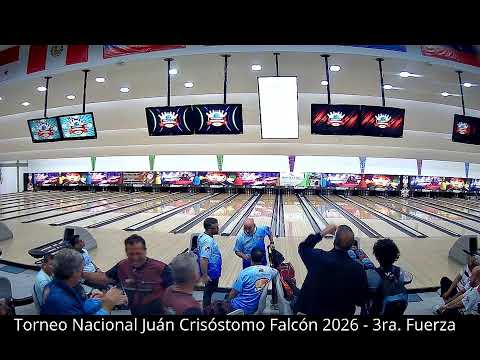 Torneo Nacional Juán Crisóstomo Falcón 2026 - 3ra. Fuerza - 2da. Tanda Sábado 29 - Cámara 2