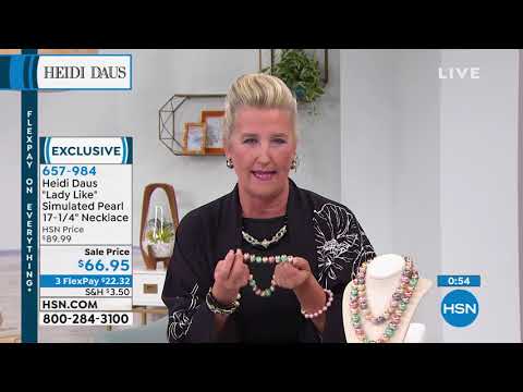 HSN | Heidi Daus Jewelry Designs Summer Deals 06.10.2019 - 08 AM