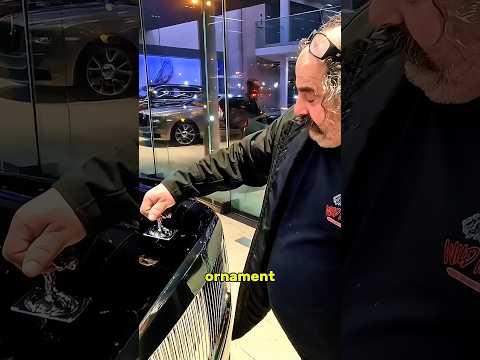 Don’t Touch This Rolls-Royce Ornament… Here’s What Happens If You Do #shorts