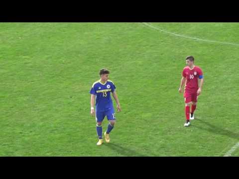 Bosnien - Serbien U17 - 02.03.2017 , Emir Sejdovic  @ Armin Djerlek