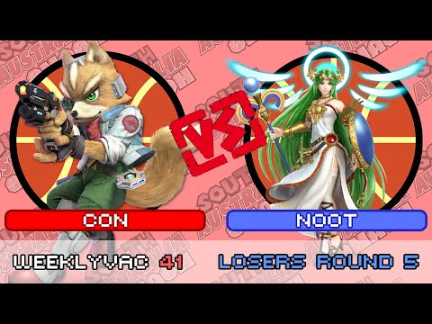 WeeklyVac 41 - SSBU - Con (Fox) vs Noot (Palutena)