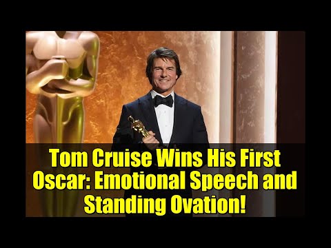 Tom Cruise FINALMENTE recibe su Oscar tras 45 años