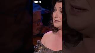 Scottish mezzo Beth Taylor singing "O schoene Jugendtage" during the 2023 #cardiffsinger final