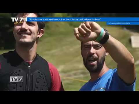 Tv7 con Voi del 12/7/2018 - Andiamo e divertiamoci in bicicletta nell'Alpe Cimbra (3 di 3)