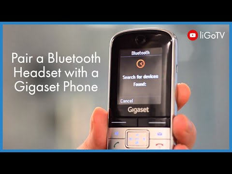 Gigaset E290 HX juoda video