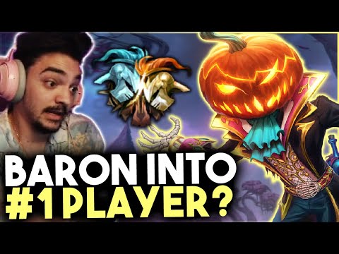 PLAYING BARON INTO THE #1 DUEL PLAYER? - Grandmasters Duel - Smite