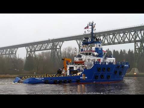 AHT  FAIRPLAY 33  IMO n° 9476006    Kiel Canal on January 21st, 2022