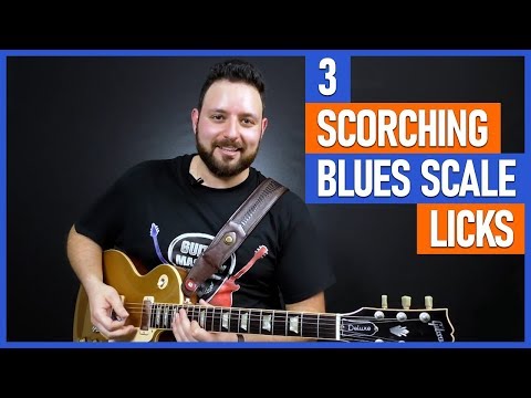 3 Scorching Blues Scale Guitar Licks