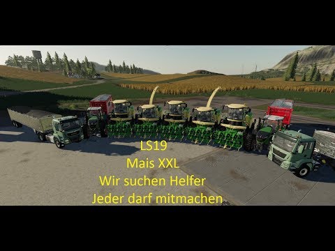 🔴 LIVE//LS19 Mais XXL//Jeder darf mitmachen//Wir brauchen eure Hilfe🔴