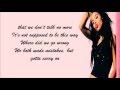 I Don't Wanna - Aaliyah w/ Lyrics 