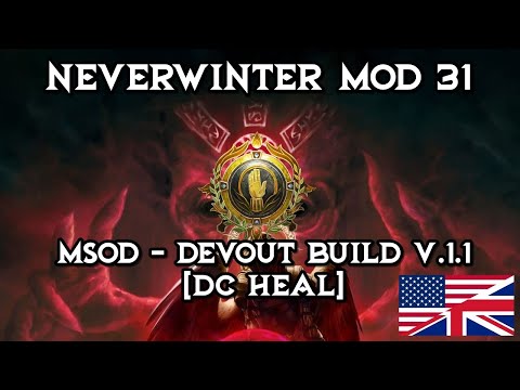 Neverwinter M31 - MSOD - Devout Build V.1.1 [EN]