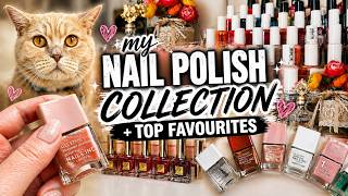 🎉 My Nail Polish Collection VLOG + My Absolute Top Favourite Colours!! 😻 #nailsinc
