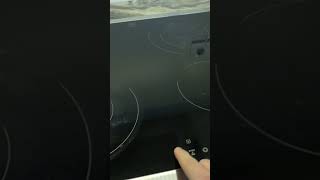 How to LOCK Electrolux ceramic hob