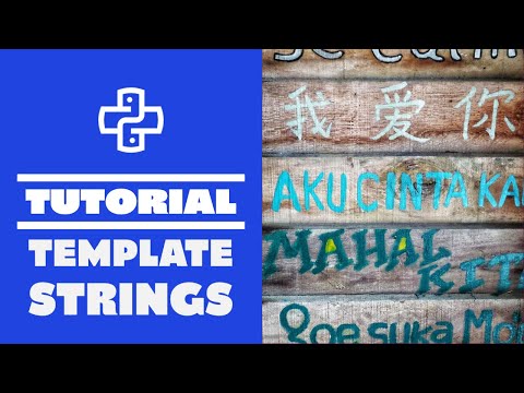 What Is A Template String In Python Python Tutorial