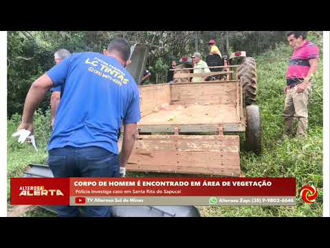 Corpo de homem é encontrado em mata em Santa Rita do Sapucaí