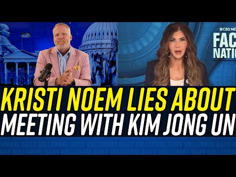 Kristi Noem FORCED TO REMOVE INSANE LIE From Book About Meeting w/ Kim Jong Un.