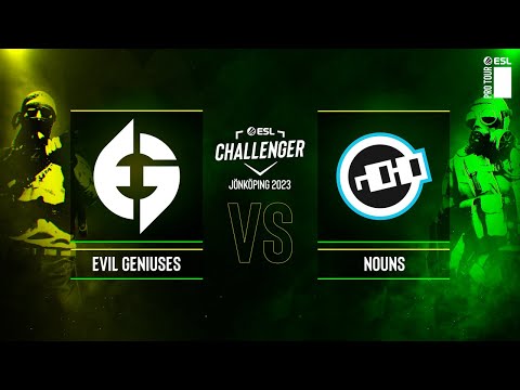 Evil Geniuses vs. Nouns - Map 2 [Nuke] - ESL Challenger Jönköping 2023 CQ - Upper bracket - NA
