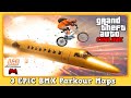 3 EPIC BMX Parkour Maps  - GTA V