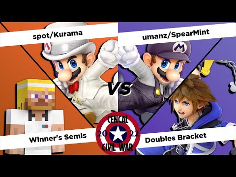CCCW2022 - Doubles Winner's Semis - spot/Kurama (Red) vs umanz/SpearMint (Blue)