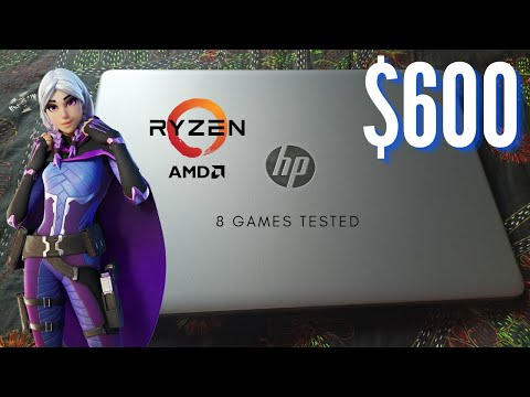 Hp 255 G8 5500U Best Gaming Laptop Under $600 | 8 Games Tested 2022