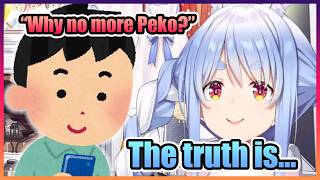 Pekora Explains Why She Doesn't Say "Peko" Anymore【Hololive】