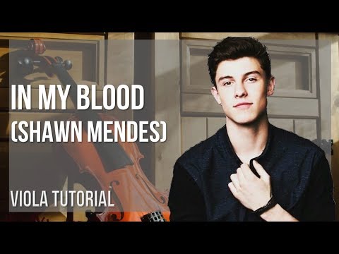 How to play In My Blood by Shawn Mendes on Viola (Tutorial)