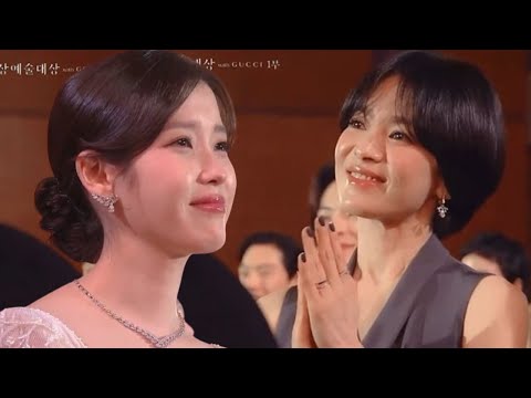 IU & Song Hye Kyo Melt Hearts at Baeksang 2025 with Touching Moments