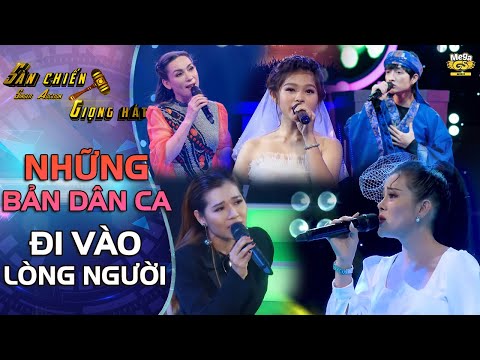 Tổng Hợp Những Bản Dân Ca Đi Vào Lòng Người | Sàn Chiến Giọng Hát