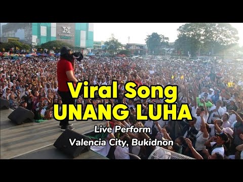 Viral Song UNANG LUHA Live Perform Valencia city, Bukidnon #BernMarzan #originalSong