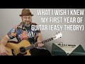 What I Wish I Knew My First Year Of Playing Guitar Chord Theory