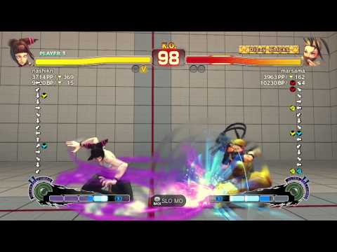nashikn (Juri) vs marsama (Ibuki) ranked USF4