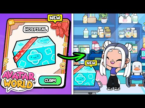 NEW! 😱 SECRET GIFT IN THE HOSPITAL!? 🎁🏥 AVATAR WORLD BUGS & SECRETS!